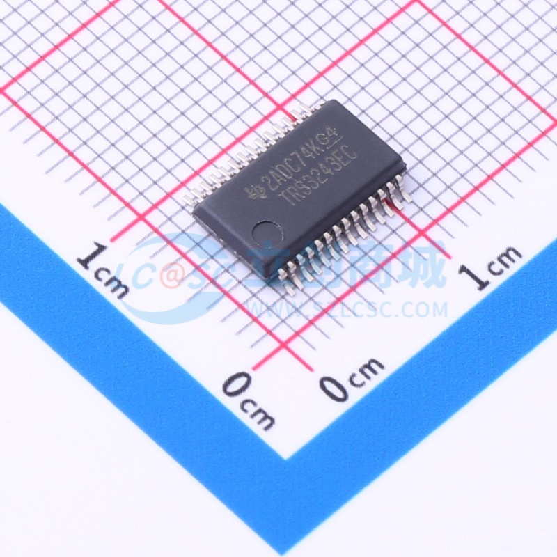 RS232芯片 TRS3243ECDBR SSOP-28 TI/德州 电子元件配单原装正品