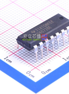 逻辑门 CD4072BE DIP-14 TI/德州 电子元器件配单全新原装