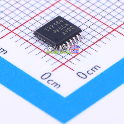 运算放大器 TLV2464CPWR TSSOP-14 TI/德州 电子元件配单全新原装