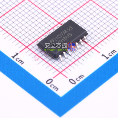 逻辑门 CD4002BNSR SO-14 TI/德州 电子元器件配单全新原装