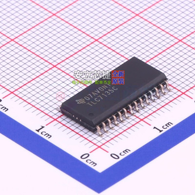 模数转换芯片ADC TLC7135CDWR SOIC-28 TI/德州 电子元件全新原装