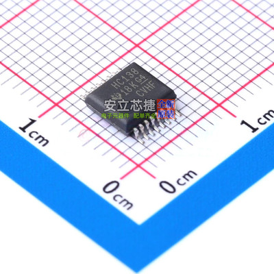 信号开关/编解码器/多路复用器 SN74HC138DBR SSOP-16 TI/德州
