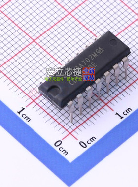 逻辑门 CD4002BE PDIP-14 TI/德州 电子元器件配单全新原装
