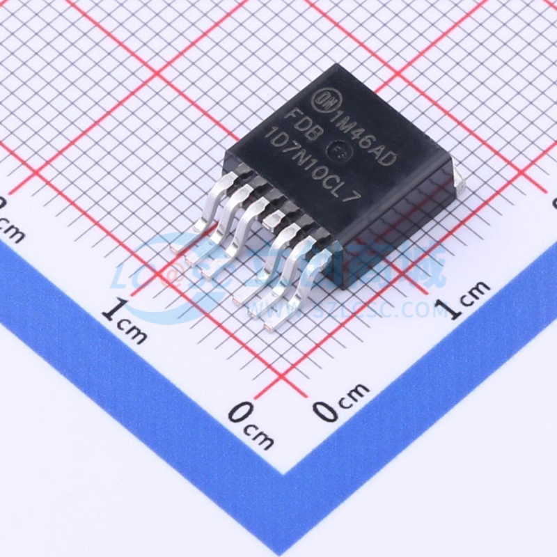 场效应管(MOSFET) FDB1D7N10CL7 TO-263-6 onsemi(安森美) 元器件