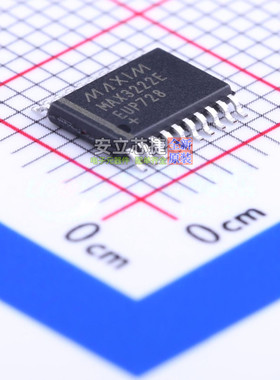 RS232芯片 MAX3222EEUP+T TSSOP-20 MAXIM(美信) 电子元器件配单