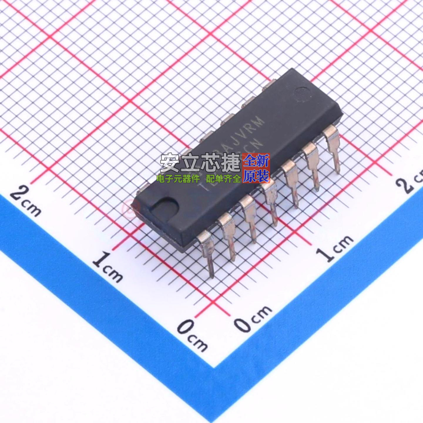555定时器/计时器 TLC556CN PDIP-14 TI/德州 电子元器件全新原装图片