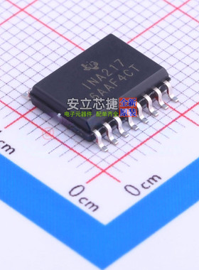 仪表放大器 INA217AIDWT SOIC-16 TI/德州 电子元件配单全新原装