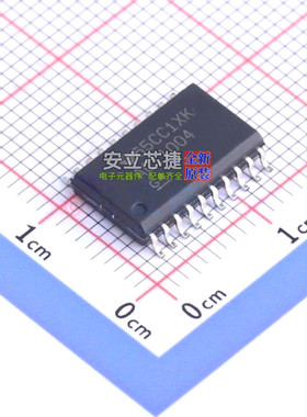 反相器 74AC11004DW SOIC-20 TI/德州 电子元器件配单全新原装