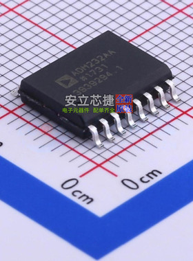 RS232芯片 ADM232AARWZ-REEL SOIC-16 ADI(亚德诺) 电子元件配单