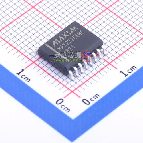 RS232芯片 MAX232EEWE+ SO-16 MAXIM(美信) 电子元件配单全新原装