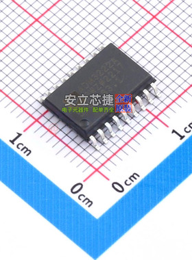 RS232芯片 ADM3222ARWZ-REEL7 SOIC-18 ADI(亚德诺) 电子元件配单