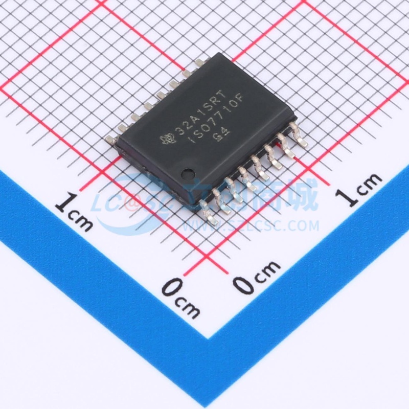 数字隔离器 ISO7710FDWR SOIC-16 TI/德州 电子元件配单原装正品