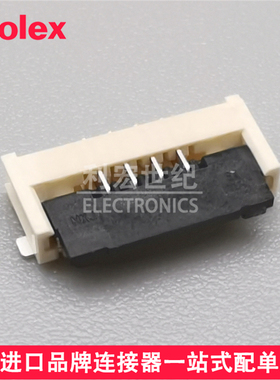 molex 2005280040 200528-0040 莫仕卧贴间距1.0mm FPC连接器4Pin