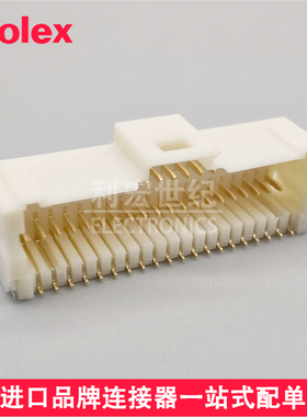 molex 501571-5007 5015715007 Pico-Clasp插座间距1.00mm50pin