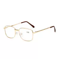 Золотая рама (прямая модель) отдельные очки