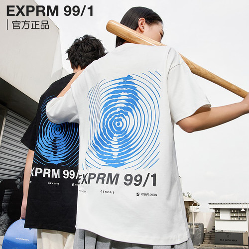 EXPRM991T恤时尚330g重磅短袖