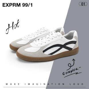 EXPRM991德训鞋2025年新款情侣运动休闲板鞋复古潮阿甘鞋子春秋