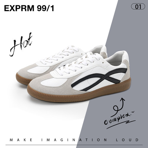 EXPRM991德训鞋2025年新款情侣运动休闲板鞋复古潮阿甘鞋子春秋