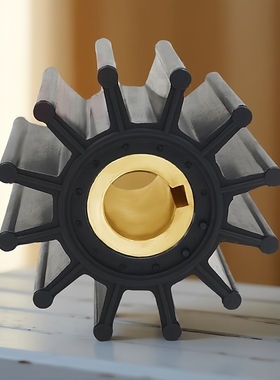 海水泵叶轮8M0056956适用Mercury-Mercruiser 4.2 7.3L柴油发动机