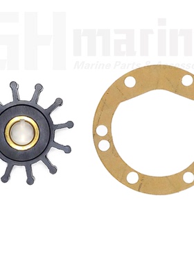 适用于Chris Craft克里斯船用发动机海水泵橡胶叶轮16.80-90047