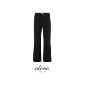 520g鳞纹肌理箭形垂坠百搭通勤直筒微喇西裤 「alone」 海王