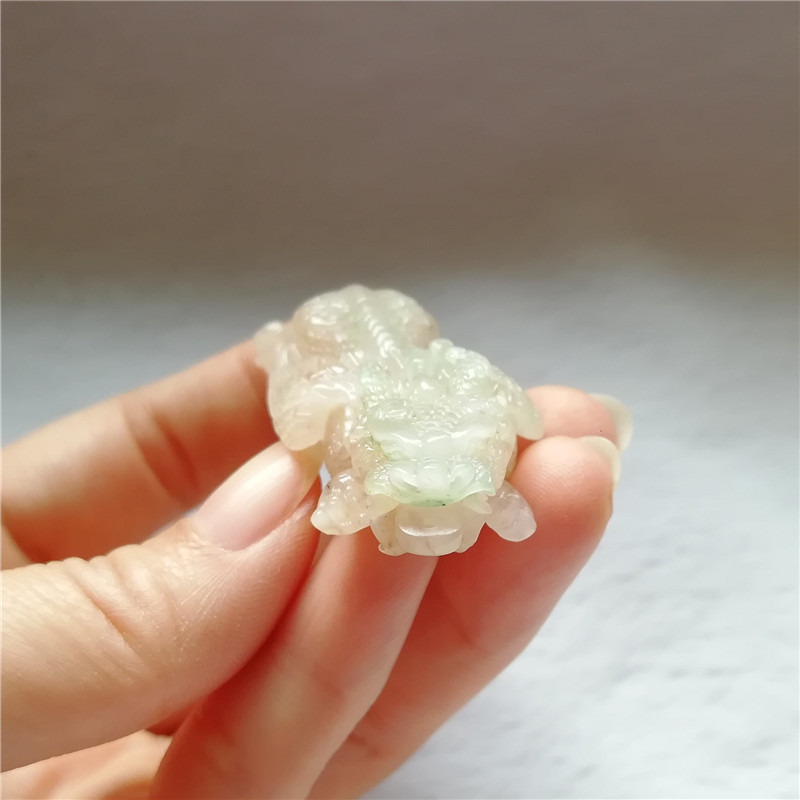 收藏天然玉石独山玉吊坠南阳玉独玉貔貅挂件飞天神兽玉佩项链孤品