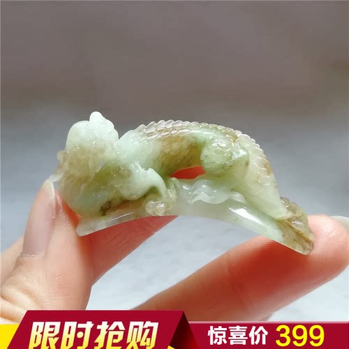 收藏天然玉石独山玉手牌老坑独玉生意兴隆吊坠生肖龙手链手环孤品