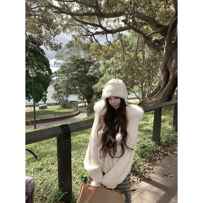 Sicee奶芙雾冬纯欲连帽