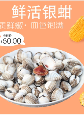 蟹小鱼海味当天捕捞新鲜血蚶
