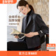 新款 沫晗依美含羊毛通勤西装 外套2025冬季 肌理职场正肩显瘦西服女