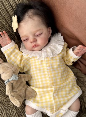 新生婴儿纯棉a类衣服可爱三角爬服春秋装满月女宝宝格子连体哈衣