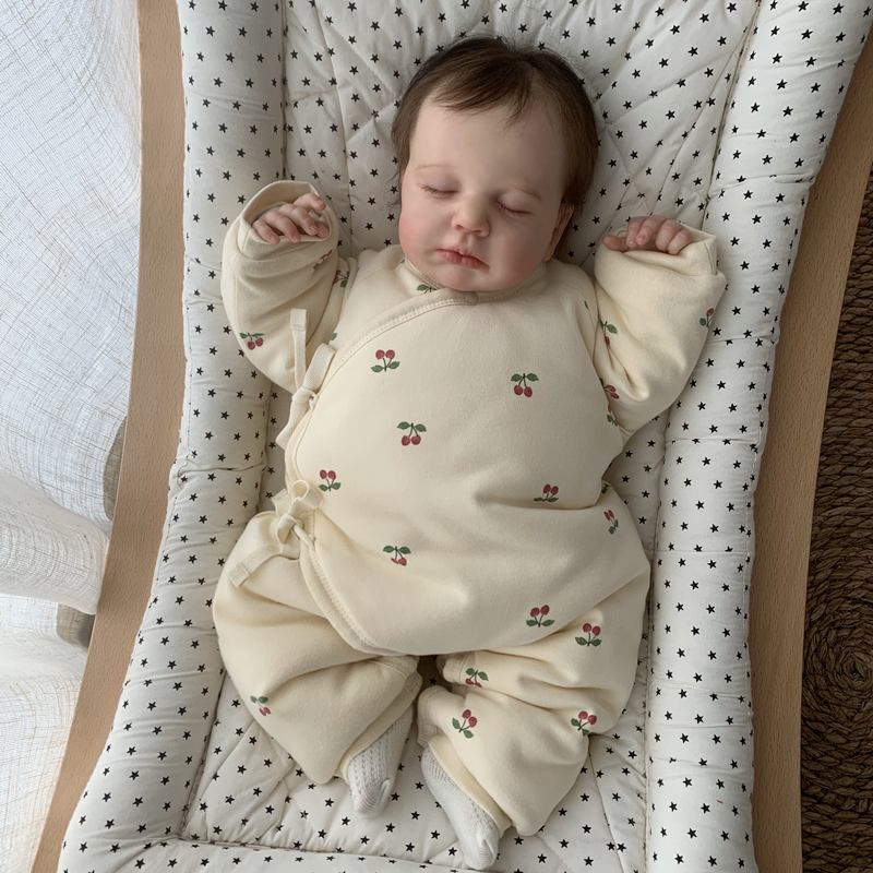 斜襟系带连体衣爬服纯棉冬季