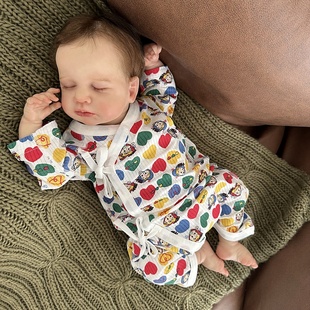 装 新生婴儿连体衣服夏季 初生宝宝蝴蝶哈衣薄款 卡通和尚服0 3个月