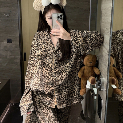 睡衣女秋冬新款珊瑚绒保暖加厚