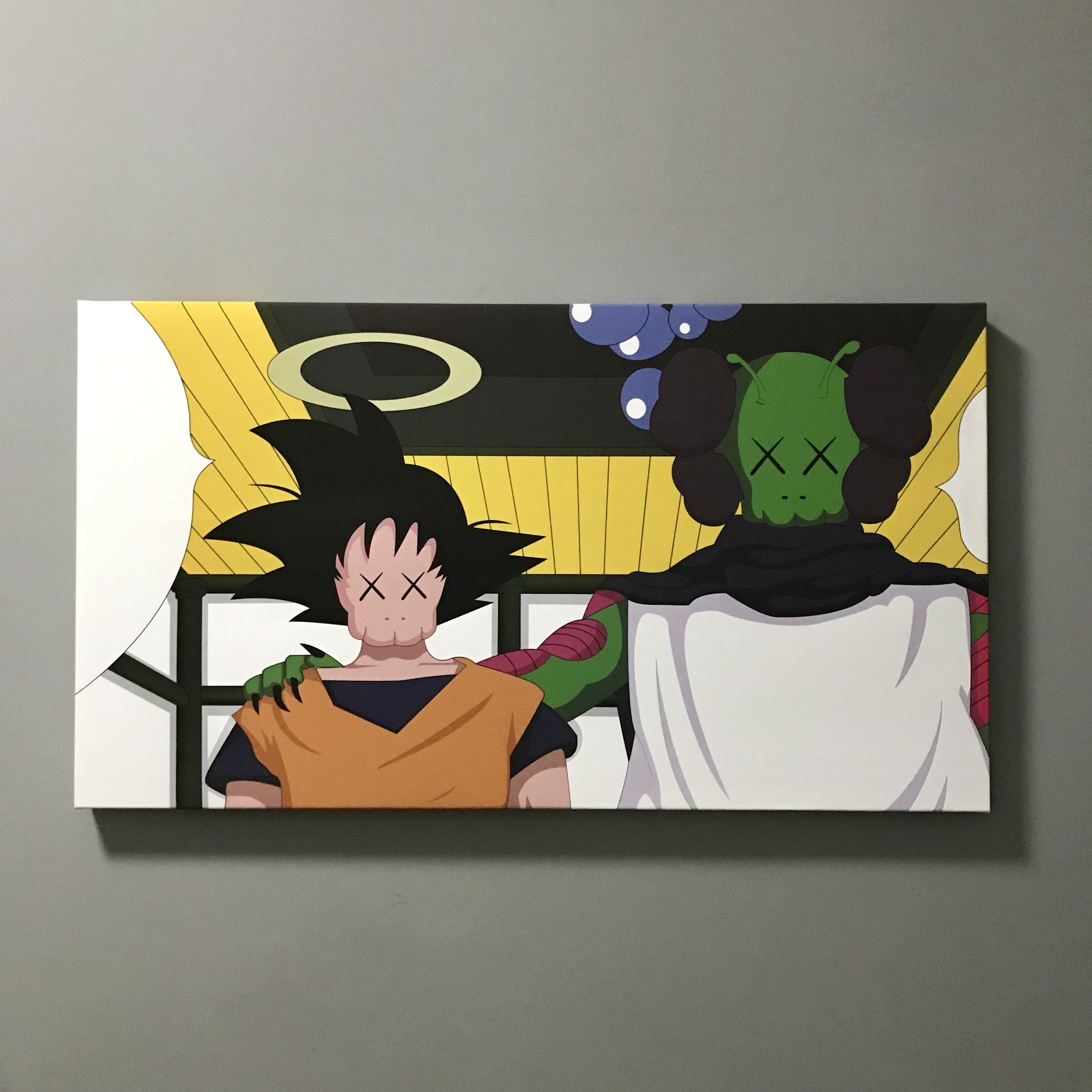 七龙珠个性风无框工作室装饰画