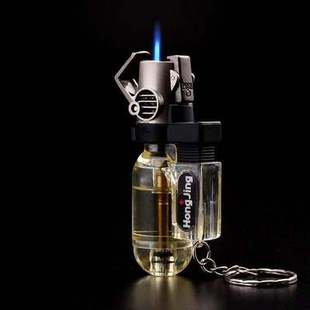 防风充气直冲打火机耐高温小焊枪雪茄喷枪便携式礼品打火机气体