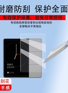 适用欧瑞博精灵智能开关触屏贴膜欧瑞博戴妃语音智能家居控制面板保护膜MixPad屏幕非钢化膜液晶屏防刮专用