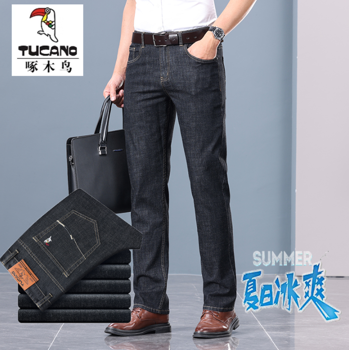 长裤冰丝裤子啄木鸟夏季