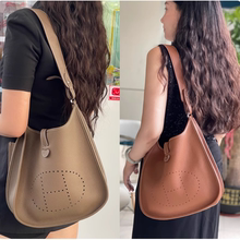 宽肩带适用于爱马仕TC皮菜篮子lindy伊芙琳29evelyne改造皮肩带