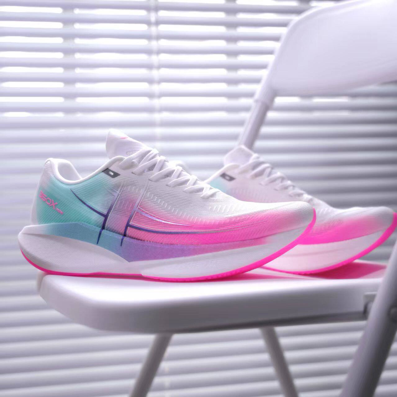 特步360X2.0丨碳板跑鞋男体考体侧竞速运动鞋专业训练跑步鞋缓震