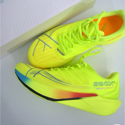 特步260X2.0竞训碳板跑鞋专业马拉松运动鞋男子碳板跑步鞋体考鞋