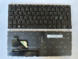 惠普HP 蜻蜓G2 ELITE 键盘NR北欧文 原装 Dragonfly G2蓝色背光