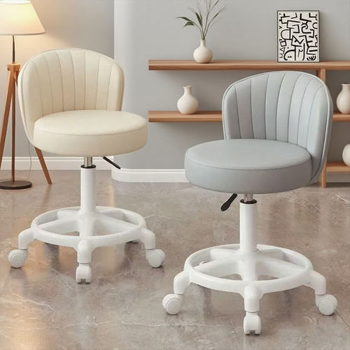 奶油风升降转椅梳妆凳