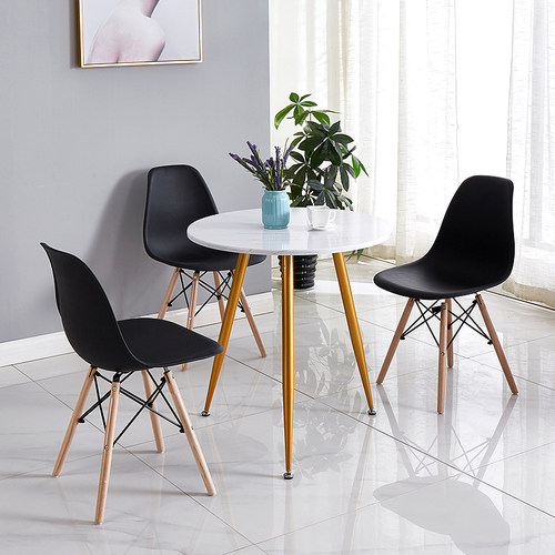 阳台休闲风接待洽谈大理石餐桌