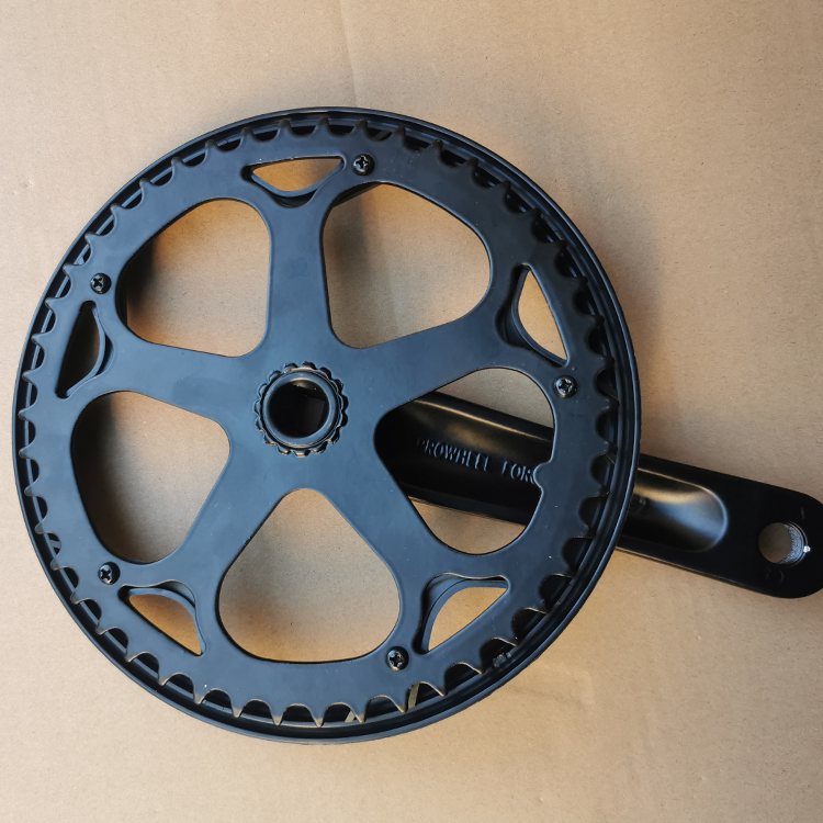 代驾盘电动车牙盘4齿铝电动折023叠自行车合6金曲柄齿链轮轮盘