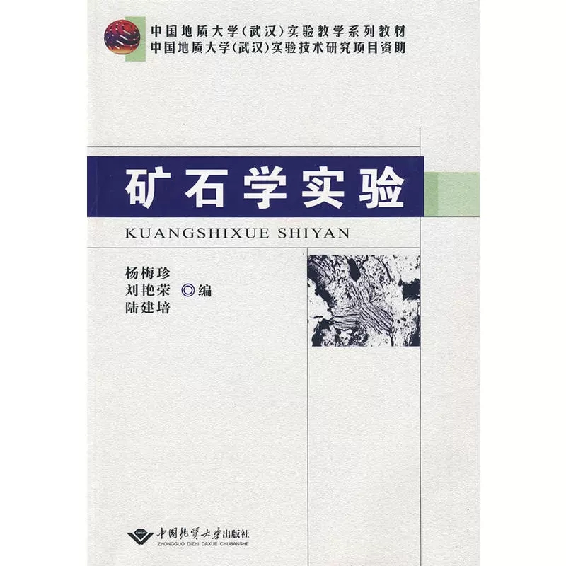 正版 矿石学实验(中国地质大学武汉实验教学系列教材) 杨梅珍 中国地质大学出版社