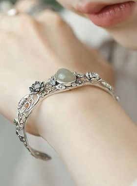 锦鲤复古仿国风手环和田玉古风