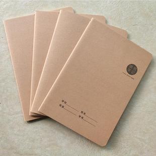 小学生读书笔记本A5牛皮纸简约阅读好词好句摘抄本子日积月累本