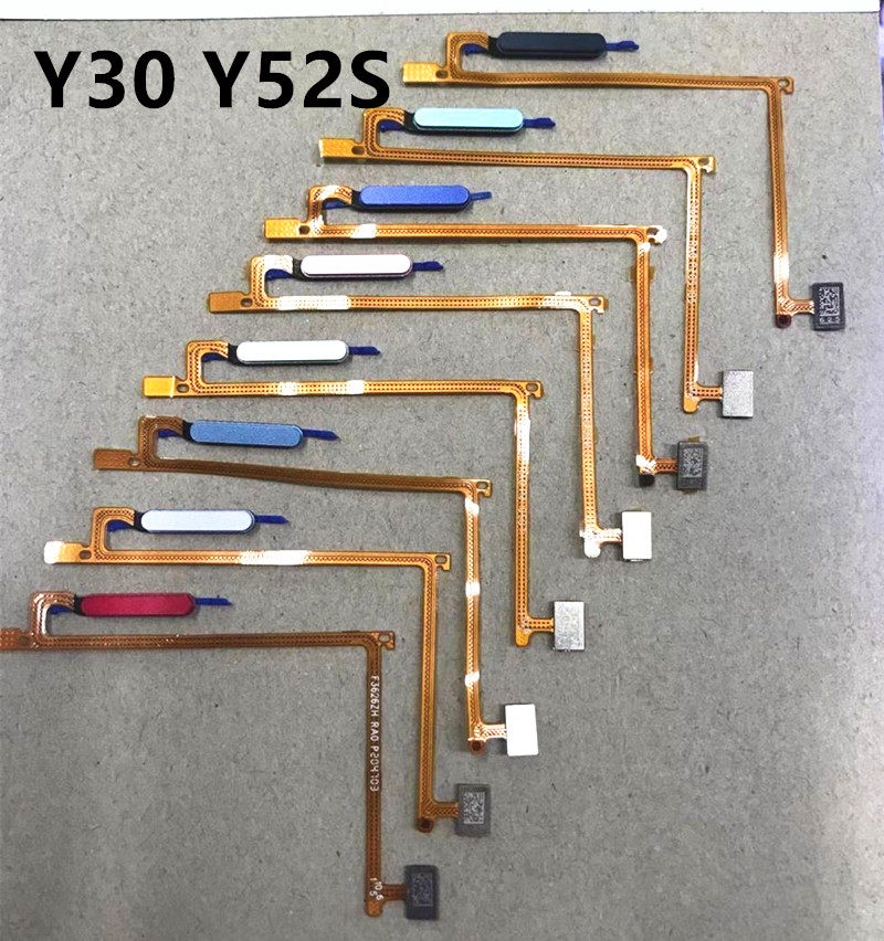 适用vivo Y30 Y52S Y51S 指纹按键 Y70S指纹排线解锁  指纹按键