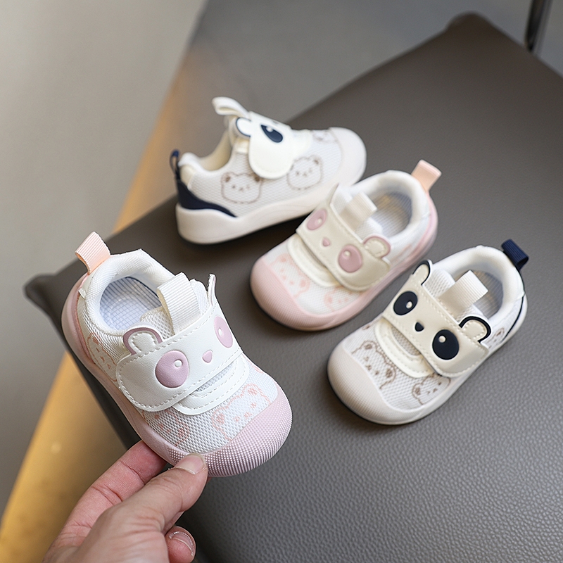 春秋季婴幼儿软底透气学步鞋男童